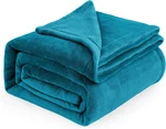 Bedsure Fleece Queen Size Teal - Soft Lightweight Plush Fuz. Fixed Price $51.31.