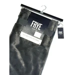 Frye Faux Fur Throw Blanket 50 70" Nwt Reversible Dark Grey Gray Charcoal. Fixed Price $94.72.
