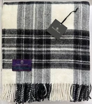 Prince Of Scots Highland Tweed Pure Wool Throw Blanket Grey Dress Stewart 59 X72. Fixed Price $109.99.