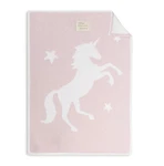 Demdaco Unicorn Pink Throw Crib Blanket Keep Your Sparkle 30X40" Reversible. Fixed Price $27.95.