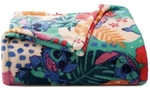 Disney Aloha Stitch Hawaiian Oversized Plush 5X6' Throw Blanket The Big One New!. Fixed Price $26.95.