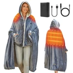 12V Heated Blankets Battery Operated,cordless Heating Wearable Shawl,.... Fixed Price $119.74.