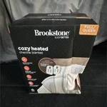 Brookstone Sleep Better Heated Chenille Blanket Full/queen White Dual Controlle. Fixed Price $36.00.