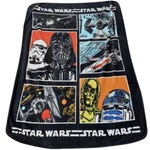 Star Wars Blanket Fleece Throw 42" X 64 Darth Vader C3PO R2D2 Lucas Films. Fixed Price $18.00.