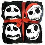 Jack Skellington Full Queen Fleece Bed Blanket 90 X Christmas Santa Hat. Fixed Price $81.98.