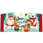 North Pole Art Panel 10X5 Vinyl Banner For 13FT Inflatable Modular Bounce House. Fixed Price $139.99.