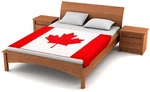 Fuzzy Flags Canada Fleece Blanket 80" X 50" Oversized Canadian Throw Cover. Fixed Price $19.99.