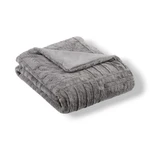 Madison Park Arctic Ultra Plush Throw Gray 50X60 Faux Fur Fleece Nwt. Fixed Price $25.19.