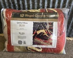 Regal Comfort Quilted Throw Blanket In The "god & Country" Design. Fixed Price $35.99.