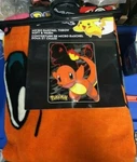 Pokemon Charmander Throw Blanket 2013 Black Trim 48.5 X 110IN Northwest Nintendo. Fixed Price $79.95.