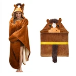 Tian Zhun Gifts For Women Horses Lovers Wearable Blanket Hoodie. Fixed Price $57.05.
