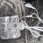Cuddl Duds Plush Heated Throw Electric Blanket 50X60 Gray Kohls. Fixed Price $39.99.