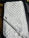Atelier Nicole Miller Blanket Quilted Gray. Fixed Price $35.00.