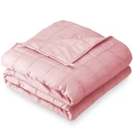 Bare Home Contemporary Pink Solid Print Cotton Bed Blanket, Twin-xl Tumble Dry. Fixed Price $51.86.