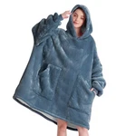 Aemicion Blanket Hoodie For Adults,sherpa Soft Warm Thick Oversized Wearable Swe. Fixed Price $39.99.