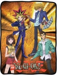 Yu-gi-oh! Anime Throw Blanket Character Poster Fleece 45" X 60". Fixed Price $26.99.