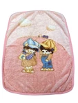 Vtg Northpoint Kids Baby Blanket Boy Girl Pink House Pastel Acrylic Throw Plush. Fixed Price $38.95.