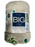 Throw The Big One 5 X 6 Super Soft Oversized Multi Color Blanket New. Fixed Price $21.00.