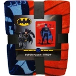 Dc Comics Warner Brothers Batman Red Knight Super Plush Throw Blanket 46"X 60". Fixed Price $26.95.