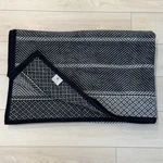 Chappywrap Old Port Herringbone Navy Blanket Cotton Blend Reversible 75 X58. Fixed Price $99.99.