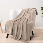 Pavilia Soft Fleece Tan 50 X 60 Inches - Throw, Taupe/camel. Fixed Price $24.84.
