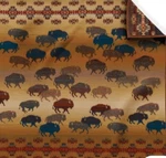 New Pendleton Wool Prairie Rush Hour Buffalo Throw Blanket One Size Usa 64 X. Fixed Price $270.00.