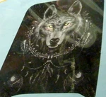 Victoria Super Soft Queen Blanket W/ Wolf Graphic New In Case, Plush Throw. Fixed Price $27.20.
