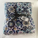 Vera Bradley Oversized Plush Throw Blanket (lisbon Medallion Cool) 94 X 66 Nwt. Fixed Price $38.25.