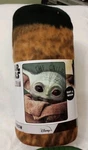 Disney Star Wars The Mandalorian Throw Blanket Baby Yoda Child 45X60IN. Fixed Price $13.80.