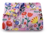 Disney Minnie & Daisy Pink Floral 5X6' Oversized Throw Blanket The Big One New!. Fixed Price $19.95.
