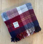 Stadium Blanket Faribault Faribo Picnic Throw Plaid Washable Minnesota 52" X 46". Fixed Price $24.99.