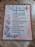 Nwot Ten Commandments Fringed Tapestry Throw Blanket Collections Etc. 63" 48". Fixed Price $15.95.