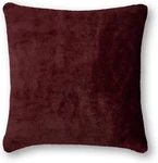 Cosmopolitan Toile Burgundy Faux Fur 20 Decorative Throw Pillow Square Accent. Fixed Price $52.67.