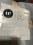Wayland Square Mink Sherpa Throw Set W/pillow Soft 50X60IN (new Sale Brand New). Fixed Price $13.99.