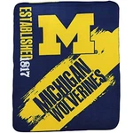Northwest Ncaa Collegiate School Logo Fleece Blanket (michigan Wolverines). Fixed Price $28.95.
