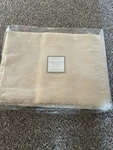 Nwt Restoration Hardware Belgian Textured Linen Drapery 100 84 Beige/crea. Fixed Price $170.00.