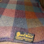 Vintage Pearce Woolrich Milling Plaid Flannel Throw Blanket Usa Made 60X69. Fixed Price $89.00.