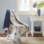 Madison Park Bayside Oversized Quilted Throw 60X70" For Sofa Couch Bed. Fixed Price $144.33.