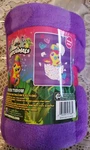 Hatchimals Plush Fleece Throw 46 X 60, Purple. Fixed Price $11.29.