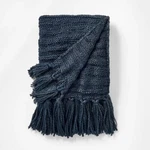 Threshold Designed With Studio Mcgee Raised Striped Chunky Knit 50X60" Blanket*. Fixed Price $29.99.
