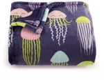 The Big One Throw- Jellyfish 5 X6 Oversized Plush Blanket. Fixed Price $41.00.