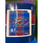 Nba Oklahoma City Thunder Faux Shearling Throw Blanket 60X70 Blue Red Plaid New. Fixed Price $34.99.