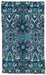 Vera Bradley Blue Island Medallion Plush Throw Blanket - 50" X 80" Nwt. Fixed Price $43.99.