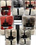 Cuddl Duds Cozy Plush Sherpa And Soft Throws, Assorted Styles Faux Fur,. Fixed Price $37.98.