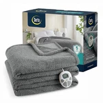 Serta Heated Blanket Electric Twin Size Soft Warm Fuzzy Heating. Fixed Price $135.47.