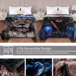 Luxury Faux Mink Winter Blanket Queen/king Size 2-PLY Ultra Soft & Warm Bedding. Fixed Price $50.45.