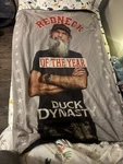 Duck Dynasty Throw 55INCHES X36INCHES. Fixed Price $16.00.