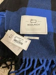 Woolrich Blue Buffalo Plaid Blanket Fringe Throw Made Italy Nwt. Fixed Price $86.97.