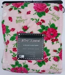 Betsey Johnson Ultra Soft Plush Throw Blanket 50 X 70 Pink. Fixed Price $39.99.