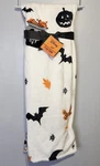 Disney Halloween Mickey & Minnie Pumpkin Spiders Bats Plush Throw 50X70 In.. Fixed Price $22.71.